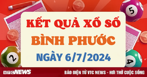 XSBP 6/7 - Kết quả xổ số Bình Phước hôm nay 6/7/2024 - XSBP thứ Bảy