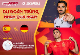 Dự đoán EURO 2024 nhận quà VTC News: Tây Ban Nha vs Đức 