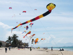 100 loại diều quy tụ tại lễ hội diều quốc tế - Quảng Nam 2024