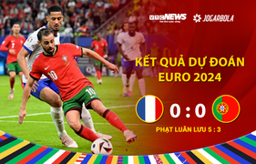 Kết quả Dự đoán EURO 2024 nhận quà VTC News: Pháp vs Bồ Đào Nha