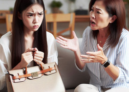 Ra mắt mẹ bạn trai, cô gái muối mặt khi bị mắng tơi tả vì chiếc túi hàng hiệu