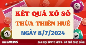 XSTTH 8/7 - Kết quả xổ số Thừa Thiên Huế hôm nay 8/7/2024 - XSTTH thứ Hai