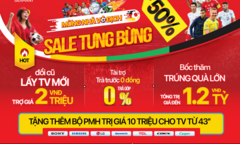 Siêu thị điện máy MediaMart Sale tưng bừng mừng nhà vô địch Euro Cup 2024