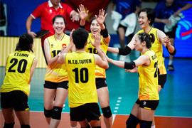 Thắng Bỉ, tuyển bóng chuyền nữ Việt Nam thăng hạng mạnh mẽ