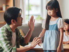 Người cha mất nhân tính đánh con gái dã man để ép vợ cũ nhận nuôi 