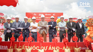 Dự án D-Aqua quận 8, TP.HCM chính thức cất nóc