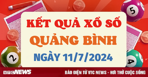 XSQB 11/7 - Kết quả xổ số Quảng Bình hôm nay 11/7/2024 - XSQB thứ Năm