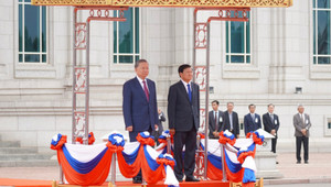 Tổng Bí thư, Chủ tịch nước Lào chủ trì lễ đón chính thức Chủ tịch nước Tô Lâm