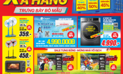 Siêu thị điện máy giải phóng hàng tồn, người mua hưởng lợi lớn