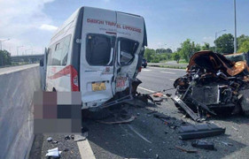 Tai nạn ở Hải Dương: Hai tài xế bị tông chết khi đứng tranh cãi giữa cao tốc