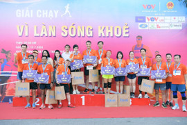 500 phát thanh viên, biên tập viên tham gia Giải chạy 'Vì làn sóng khỏe' 