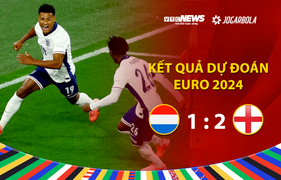 Kết quả Dự đoán EURO 2024 nhận quà VTC News: Hà Lan vs Anh 