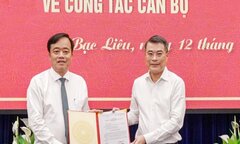 Chủ tịch tỉnh Cà Mau Huỳnh Quốc Việt làm Phó Bí thư Tỉnh ủy Bạc Liêu