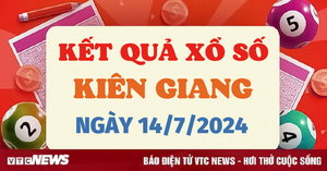 XSKG 14/7 - Kết quả xổ số Kiên Giang hôm nay 14/7/2024 - XSKG Chủ nhật