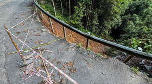 Nguy hiểm rình rập trên khắp các tuyến đường ở Hà Giang