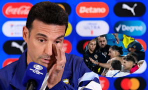 Cầu thủ Uruguay đấm CĐV bảo vệ gia đình: HLV Argentina ủng hộ