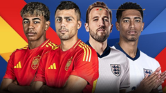 Mô phỏng 10.000 trận đấu, dự đoán kết quả chung kết EURO 2024 Tây Ban Nha vs Anh