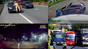 Giật mình trước những pha lấn làn, vượt ẩu 'thách thức tử thần'