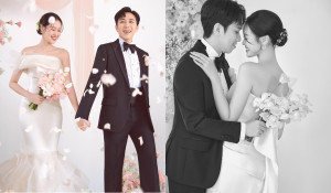 Trước thềm đám cưới, bà xã kém 12 tuổi của Anh Đức tung bộ ảnh tình tứ