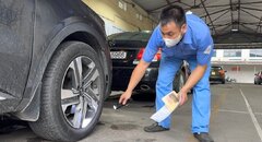Những lỗi về lốp thường trượt đăng kiểm