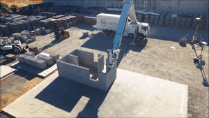 Cỗ máy robot xây 500 khối gạch trong 1 giờ 