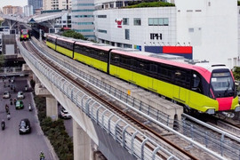 Đưa vào sử dụng đường sắt Nhổn - Ga Hà Nội trên cao vào cuối tháng 7