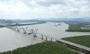 Thông xe cây cầu gần 2.000 tỷ đồng nối Hải Phòng - Quảng Ninh