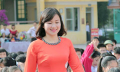 Cô giáo trường 'làng' có 41/48 học trò đạt điểm trên 9 môn Văn