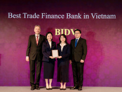 BIDV nhận 2 giải thưởng quốc tế uy tín dành cho sản phẩm, dịch vụ doanh nghiệp