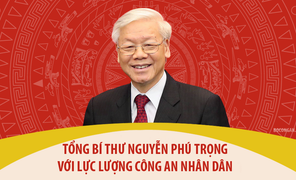 Tổng Bí thư Nguyễn Phú Trọng với lực lượng Công an Nhân dân