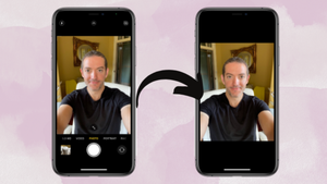 Cách khắc phục lỗi chụp cam thường iPhone bị lệch mặt