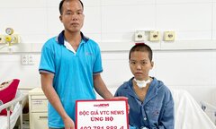 Bạn đọc VTC News hỗ trợ hơn 100 triệu đồng giúp cô bé gặp nạn khi mưu sinh