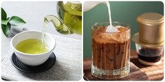 Nước chè xanh và cà phê, loại nào tốt hơn?