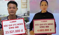 Bạn đọc Báo điện tử VTC News giúp đỡ 5 hoàn cảnh khó khăn gần 129 triệu đồng
