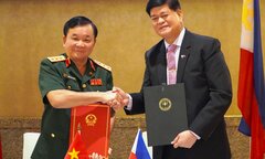 Việt Nam mong muốn các công ty Philippines tham gia triển lãm quốc phòng quốc tế