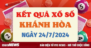 XSKH 24/7 - Kết quả xổ số Khánh Hòa hôm nay 24/7/2024 - XSKH thứ Tư