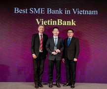 VietinBank lần thứ 4 liên tiếp trở thành Ngân hàng SME tốt nhất Việt Nam