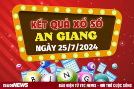 XSAG 25/7 - Kết quả xổ số An Giang hôm nay 25/7/2024 - XSAG thứ Năm