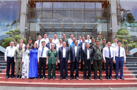 Trưởng Ban Tuyên giáo Trung ương tiếp Đoàn đại biểu Hội Cựu chiến binh Campuchia