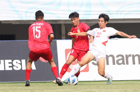 Trực tiếp bóng đá U19 Việt Nam 4-1 U19 Lào