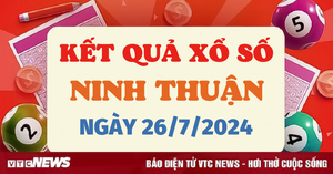 XSNT 26/7 - Kết quả xổ số Ninh Thuận hôm nay 26/7/2024 - XSNT thứ Sáu