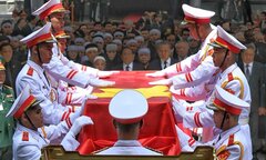 Hình ảnh xúc động trong Lễ truy điệu Tổng Bí thư Nguyễn Phú Trọng