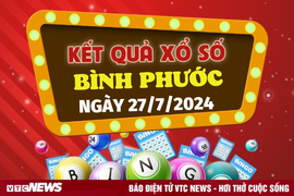 XSBP 27/7 - Kết quả xổ số Bình Phước hôm nay 27/7/2024 - XSBP thứ Bảy