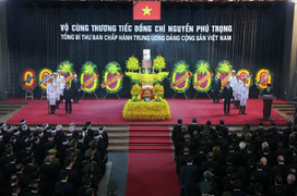 Lời cảm ơn của Ban Lễ tang và gia đình Tổng Bí thư Nguyễn Phú Trọng