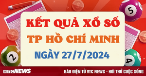 XSHCM 27/7 - Kết quả xổ số TP.HCM hôm nay 27/7/2024 - XSHCM thứ Bảy