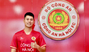 Đình Trọng gia nhập CLB Công an Hà Nội