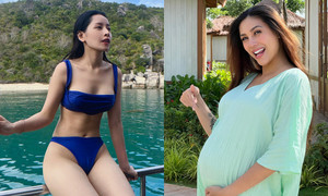 Sao Việt 30/7: Chi Pu khoe dáng với bikini, Võ Hoàng Yến rạng rỡ cuối thai kỳ