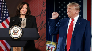 Bà Harris tăng tốc trên đường đua tranh cử với ông Trump