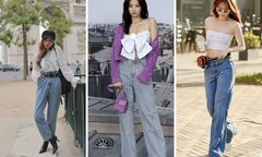 Kiểu quần ống rộng giúp quý cô trên 40 tuổi mặc đẹp trong mọi hoàn cảnh