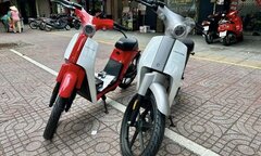 Honda Cub bản chạy điện có mặt tại thị trường Việt Nam